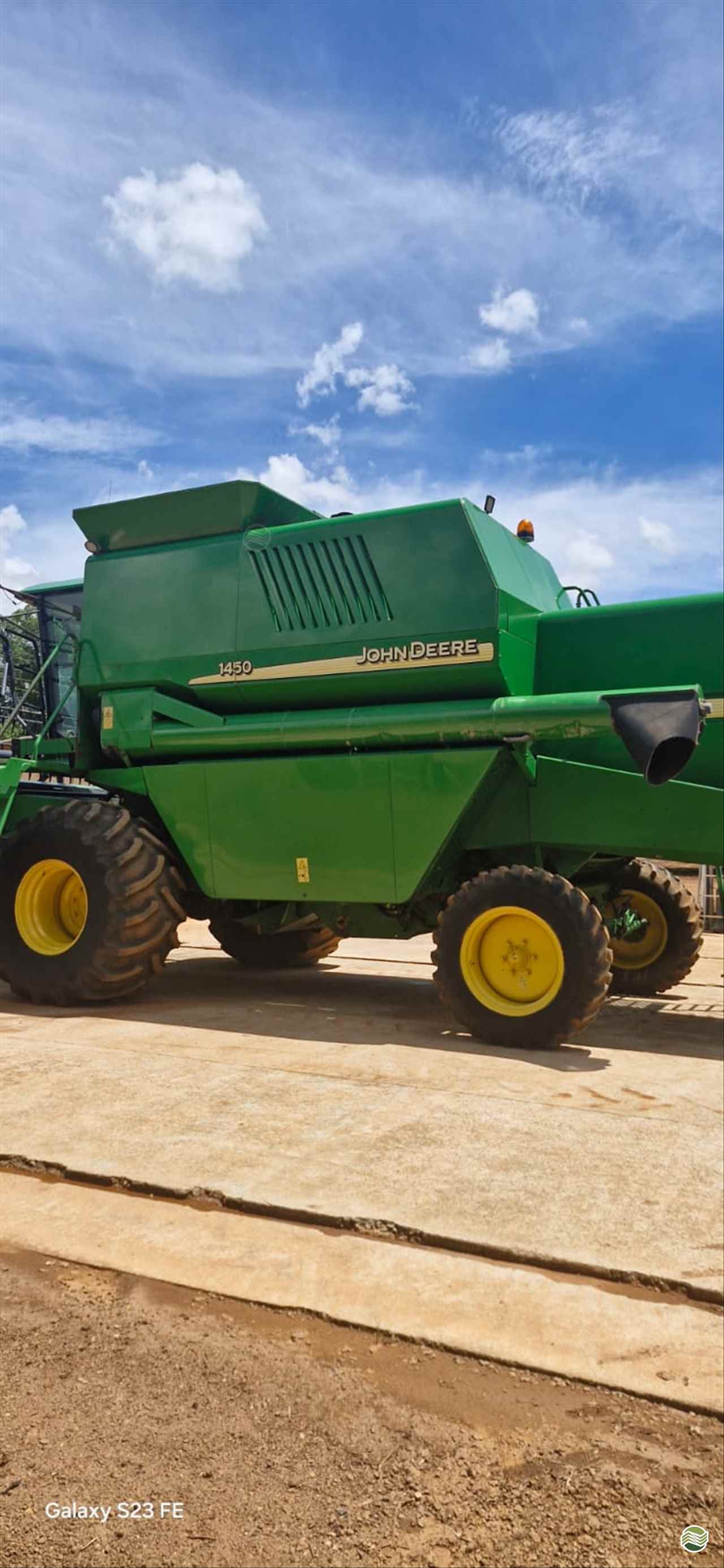 COLHEITADEIRA JOHN DEERE JOHN DEERE 1450 Pró Campo Concessionária Stara - Rondonópolis RONDONOPOLIS MATO GROSSO MT